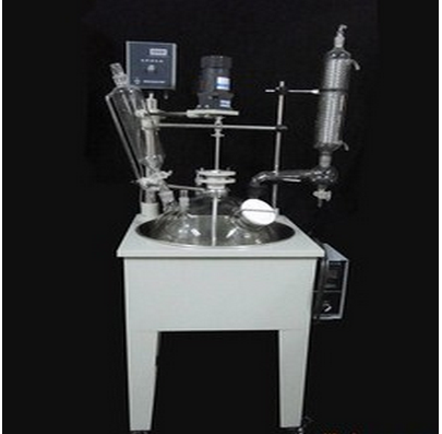 双层玻璃反应器 生物制药玻璃反应器
